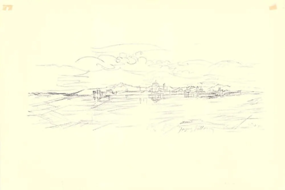 Litografía Villon - Mantoue (Mantua, Italy)