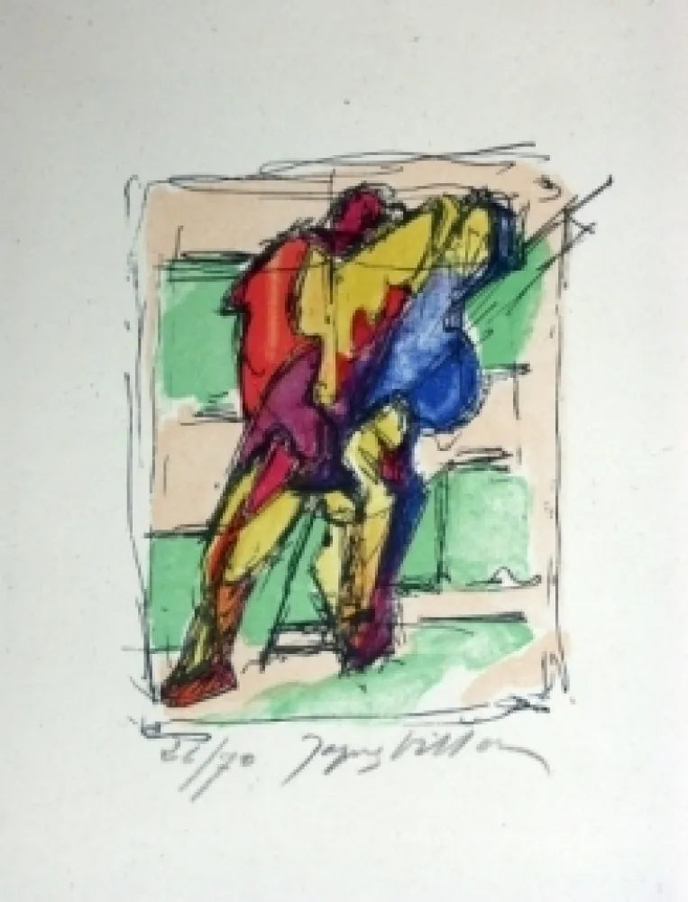 Litografía Villon - Sans titre 3