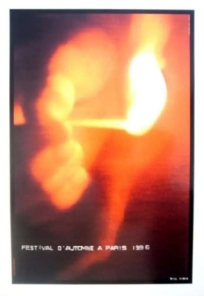 Serigrafía Viola - Festival d'automne à Paris 1996