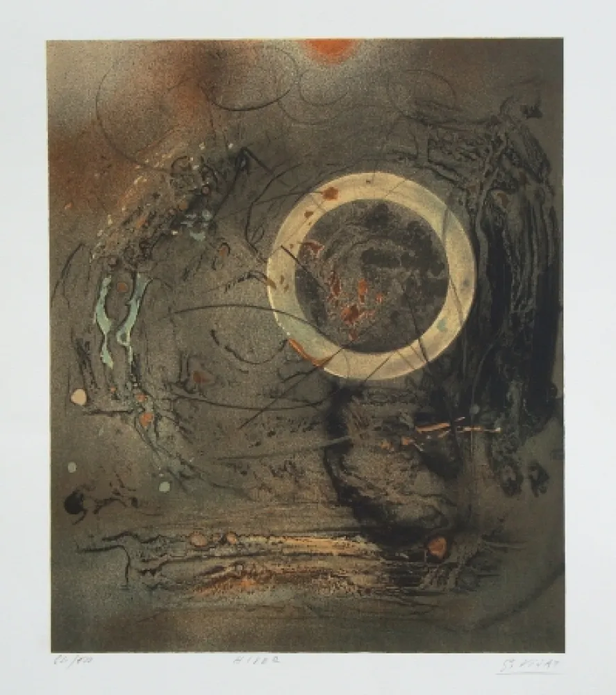 Litografía Visat - Hiver