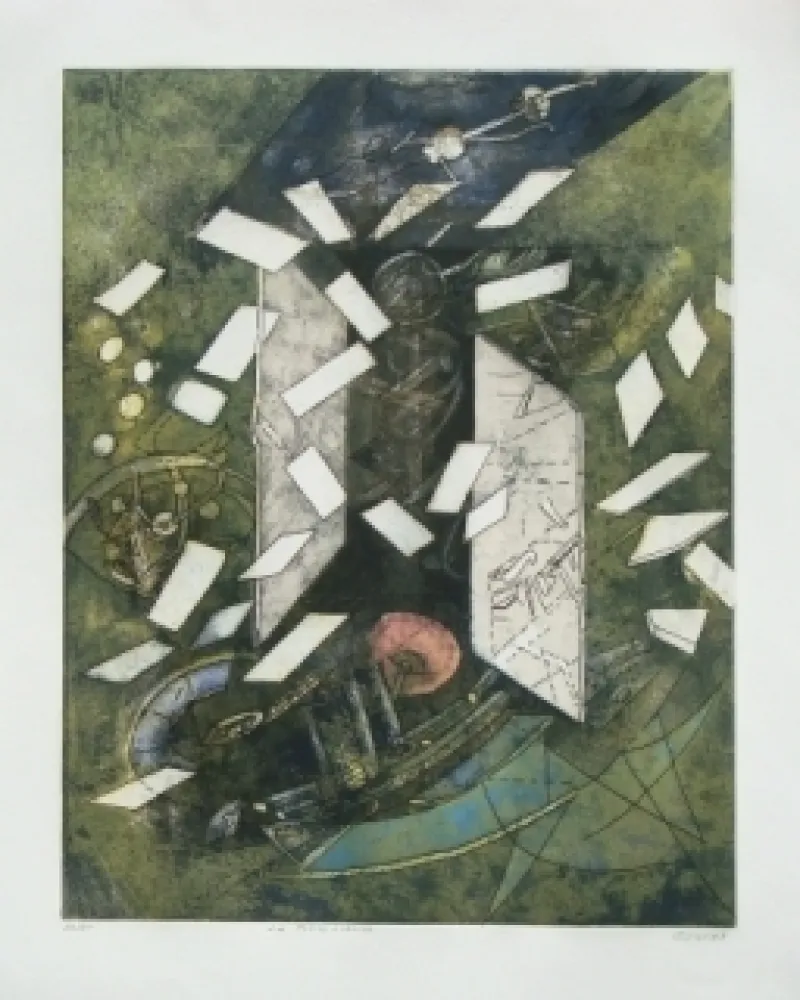 Aguafuerte Y Aguatinta Visat - La porte étroite