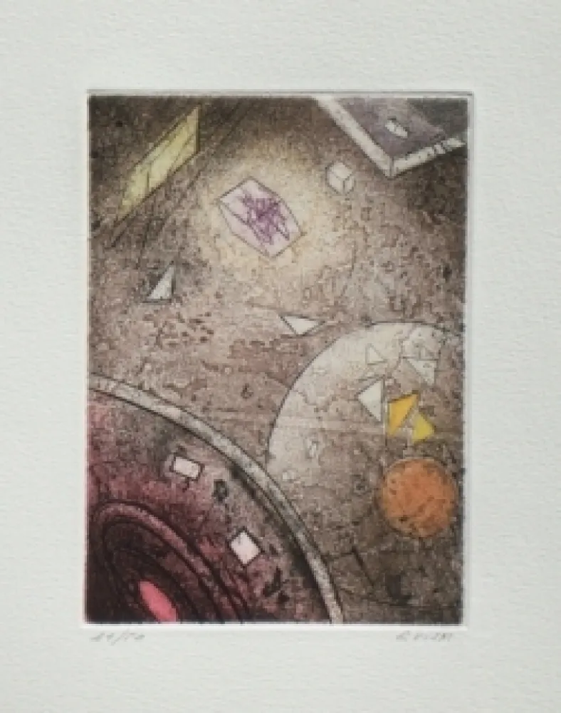 Aguafuerte Y Aguatinta Visat - La Promenade