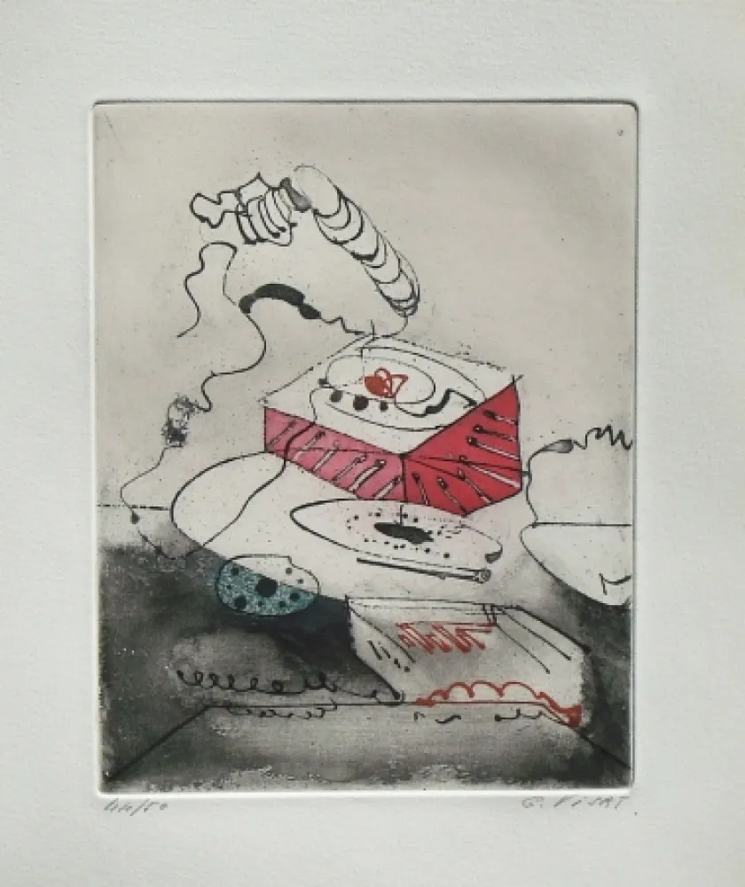 Aguafuerte Y Aguatinta Visat - Le Téléphon