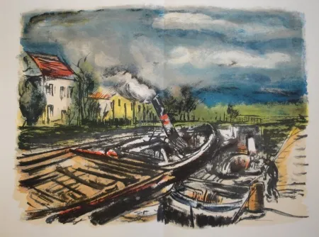 Libro Ilustrado Vlaminck - En noir et en couleur