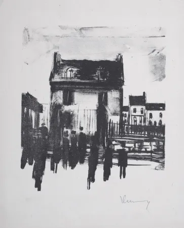 Litografía Vlaminck - Le Diable au corps, 1926