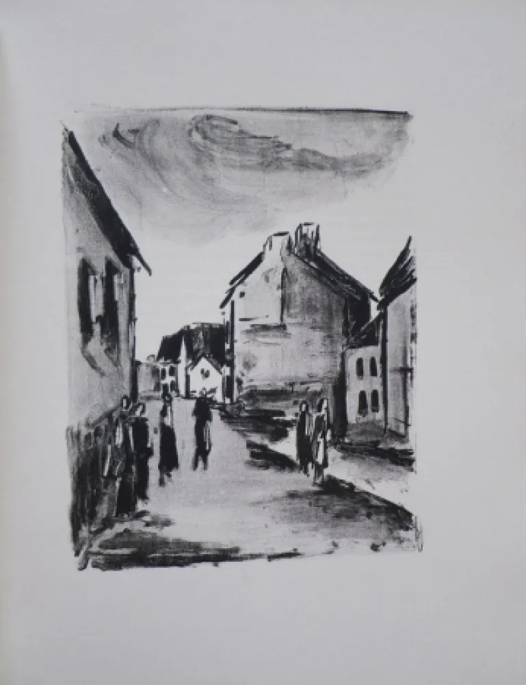 Libro Ilustrado Vlaminck - Mont-Cinère.  Lithographies de Vlaminck.