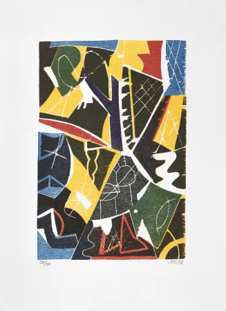 Grabado En Madera Voss - Aus den Fugen