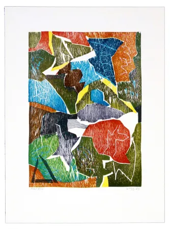 Grabado En Madera Voss - Chemin de bois