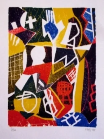 Grabado En Madera Voss - Freischütz