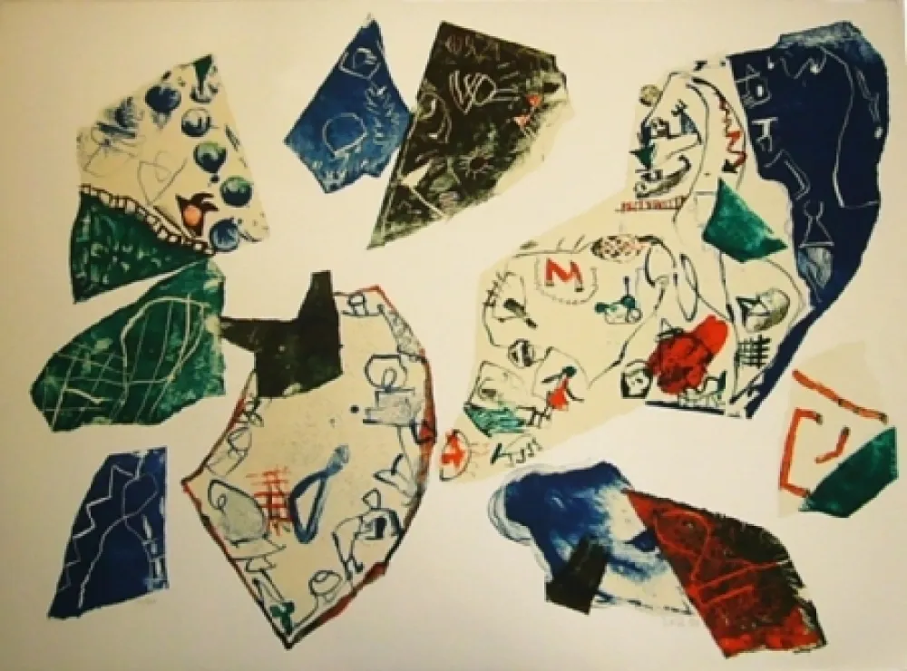 Litografía Voss - Jugendsünden