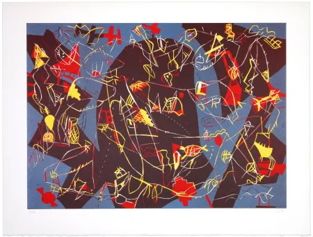 Litografía Voss - Lucioles