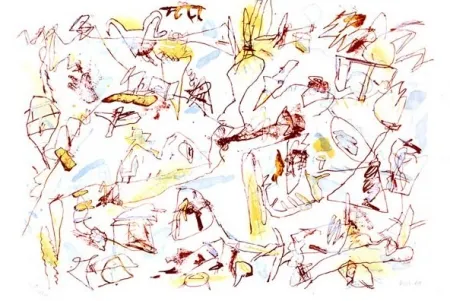 Litografía Voss - Sans titre