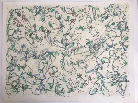 Litografía Voss - Sans titre