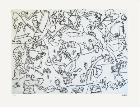 Aguafuerte Voss - Sans titre n°62