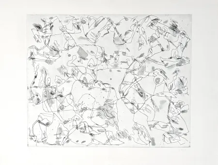 Litografía Voss - Untitled