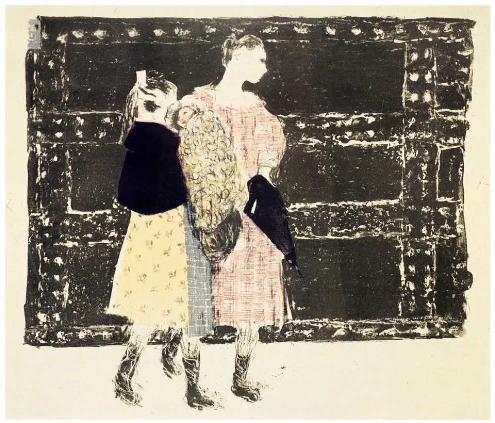 Litografía Vuillard - Paysage et intérieur 12