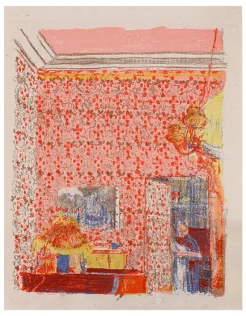 Litografía Vuillard - Paysage et intérieur 3