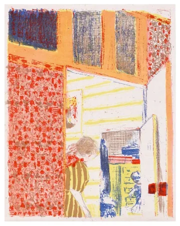 Litografía Vuillard - Paysage et intérieur 5