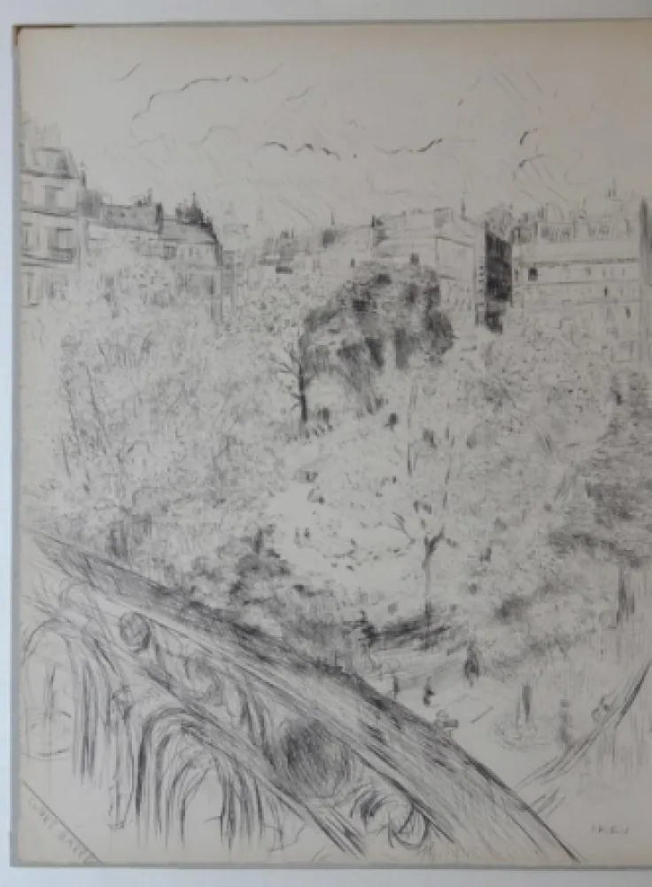 Aguafuerte Y Aguatinta Vuillard  - Tombeau de Edouard Vuillard