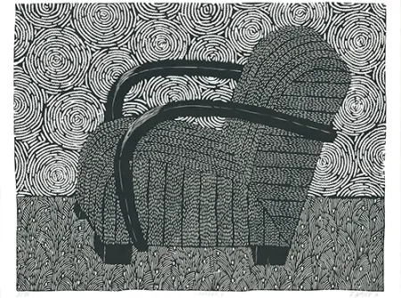 Linograbado Wahle - Sessel 4