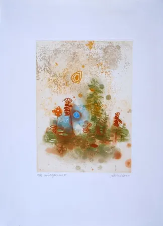 Aguafuerte Walker - Midi flowers II