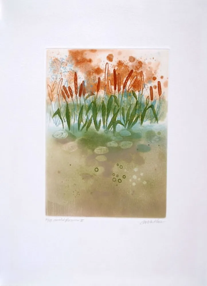 Aguafuerte Walker - Midi flowers III