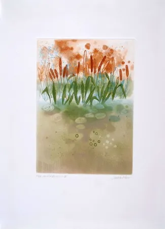 Aguafuerte Walker - Midi flowers III