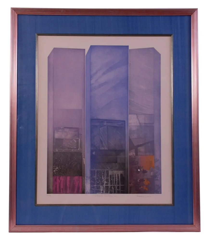 Aguafuerte Ware - Shaped Triptych II