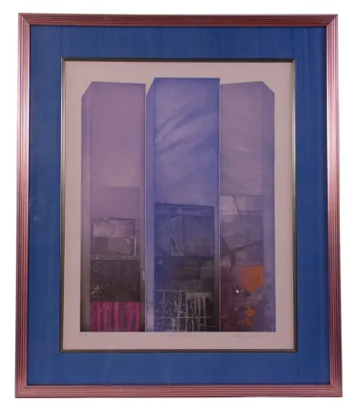 Aguafuerte Ware - Shaped Triptych II