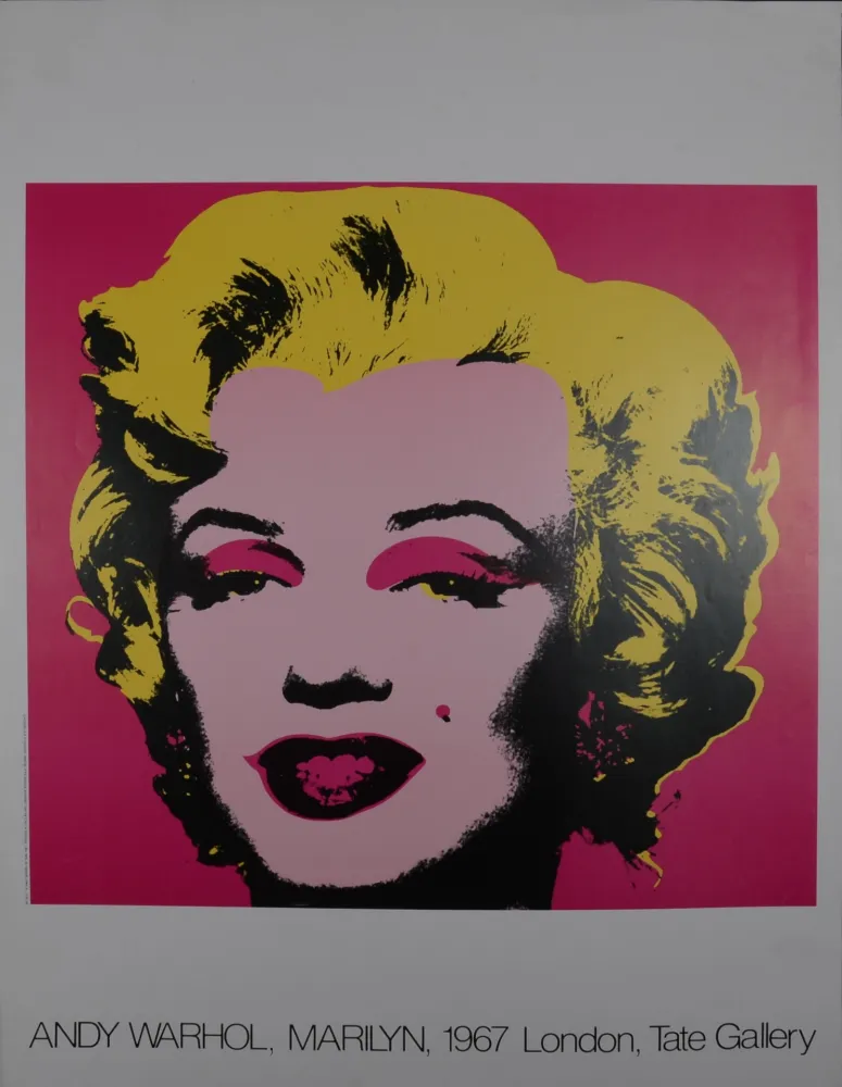 Litografía Warhol (After) - Andy Warhol, Marilyn, 1967 – London, Tate Gallery, 1987