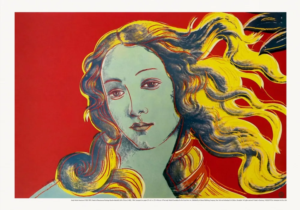 Serigrafía Warhol (After) - Details of Renaissance Paintings