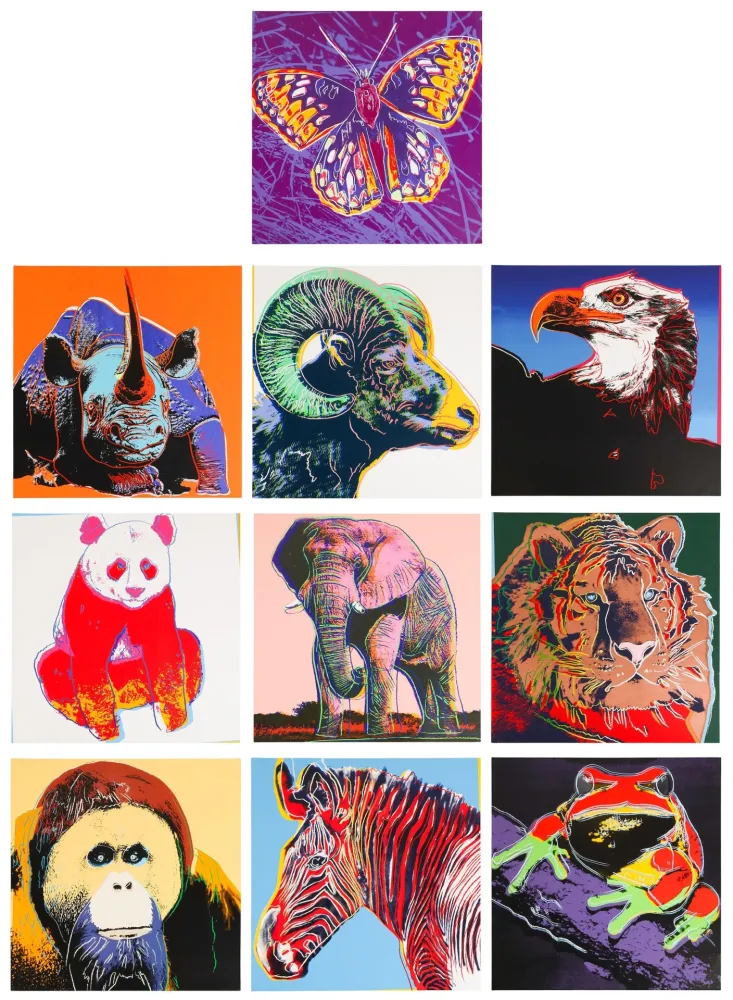 Litografía Warhol (After) - Endangered Species