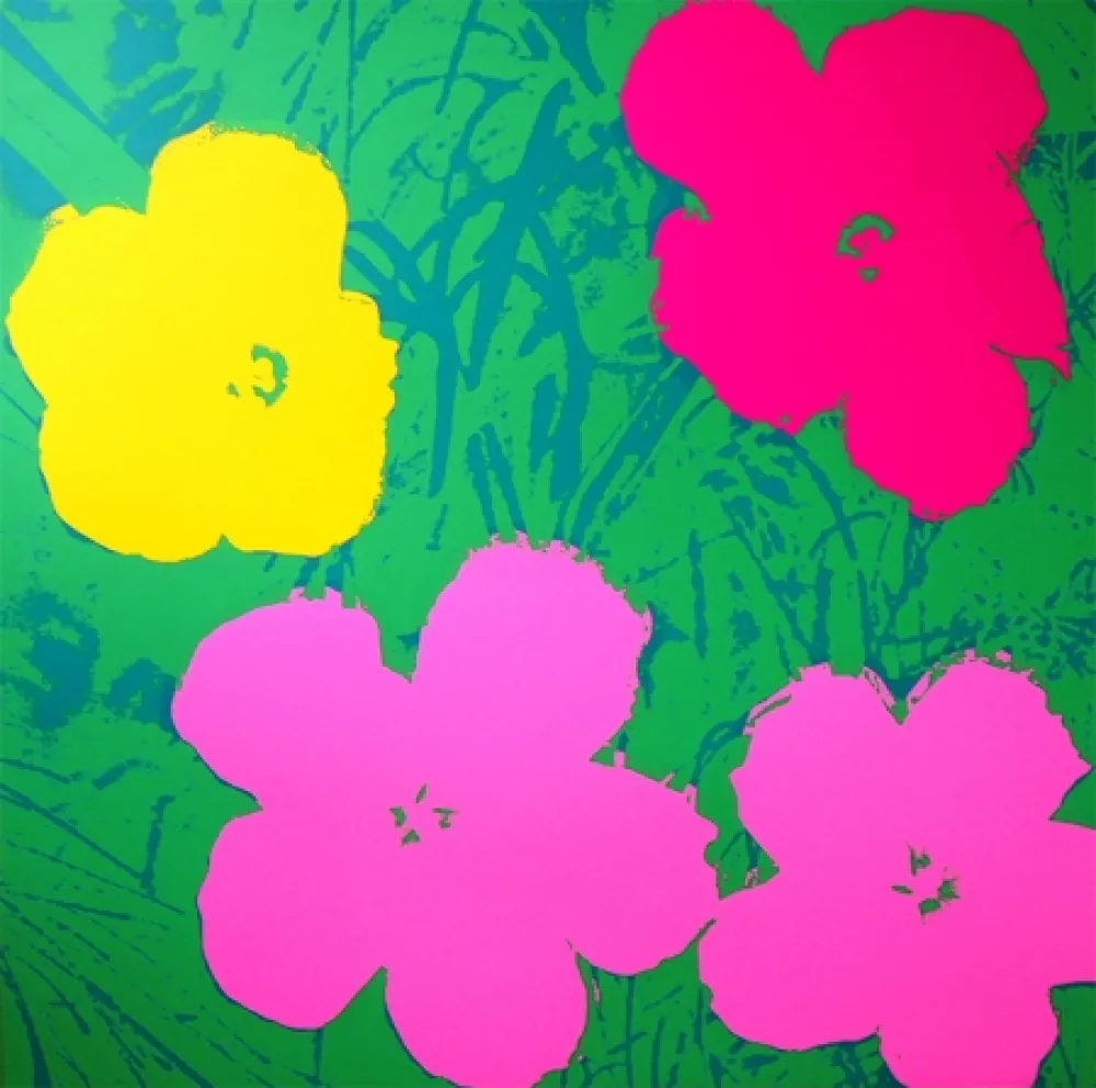 Serigrafía Warhol (After) - Flowers 11.68