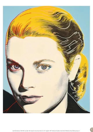 Serigrafía Warhol (After) - Grace Kelly