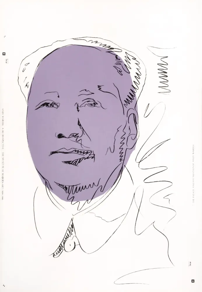 Serigrafía Warhol (After) - Mao