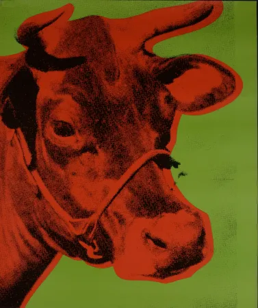 Serigrafía Warhol (After) - Red Cow, c. 1970-1971