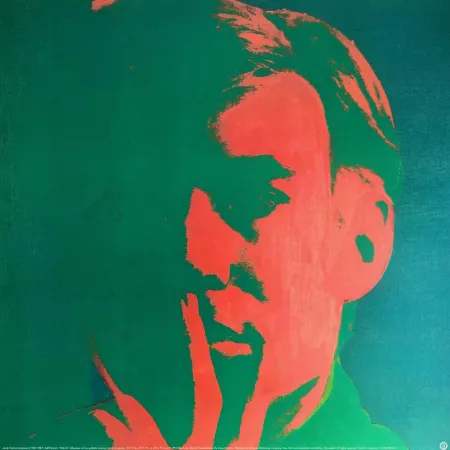 Serigrafía Warhol (After) - Self Portrait 