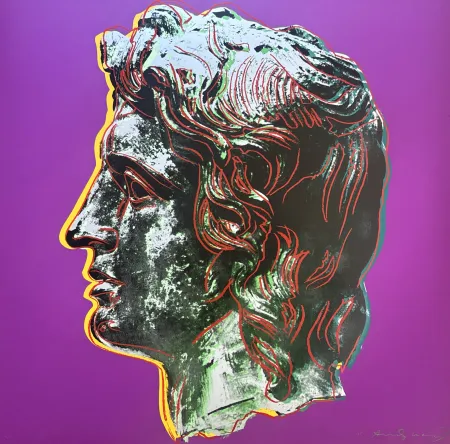 Serigrafía Warhol - Alexander The Great (FS II.291)