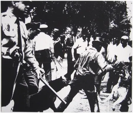 Serigrafía Warhol - Birmingham Race Riot (FS II.3)