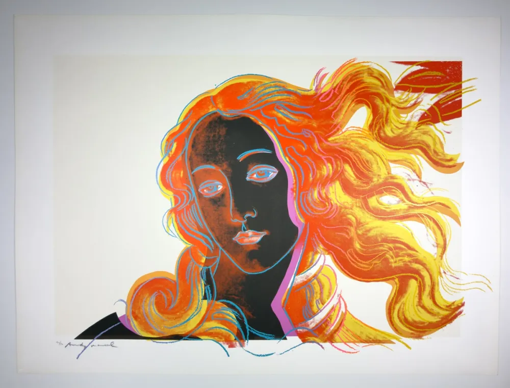 Serigrafía Warhol - Birth of Venus 318