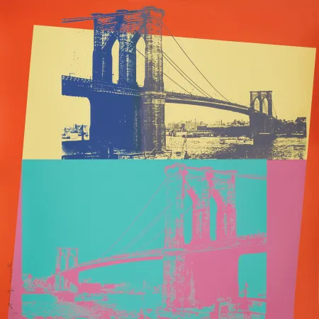 Serigrafía Warhol - Brooklyn Bridge (FS II.290)