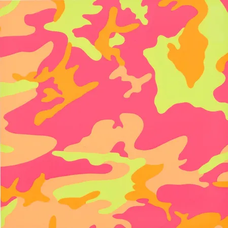 Serigrafía Warhol - Camouflage (F. & S. II.409)