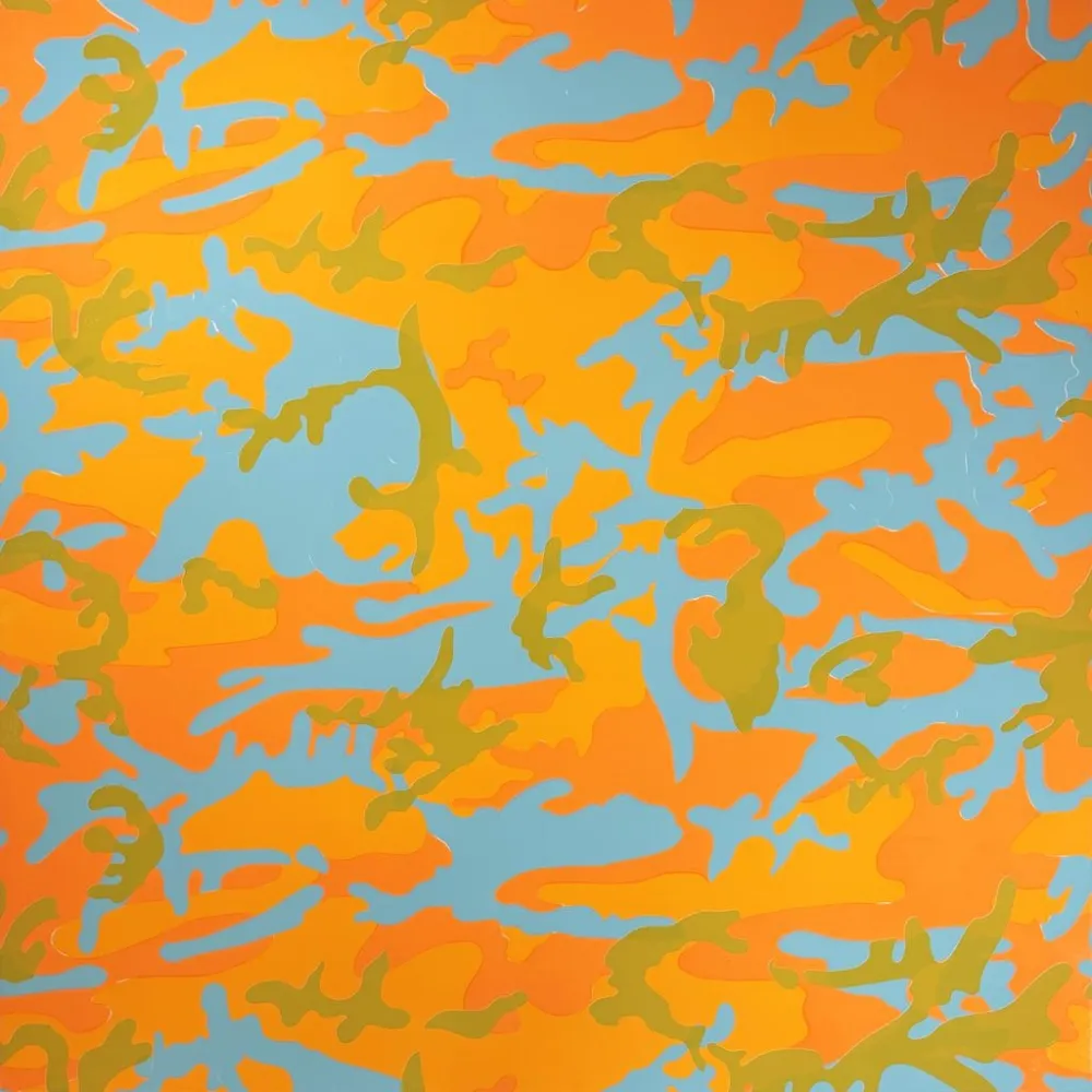 Serigrafía Warhol - Camouflage, II.413