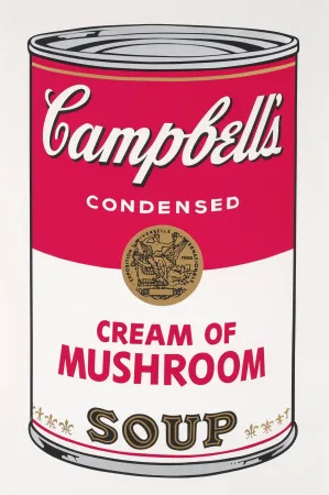Serigrafía Warhol - Campbell’s Soup I: Cream of Mushrooms