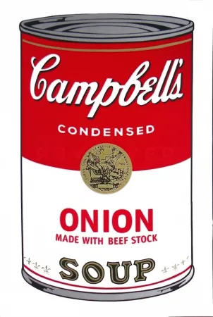 Serigrafía Warhol - Campbell's Soup I: Onion (FS II.47)