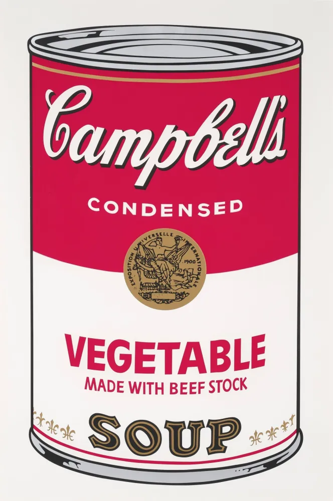 Serigrafía Warhol - Campbell's Soup I: Vegetable (FS II.48)