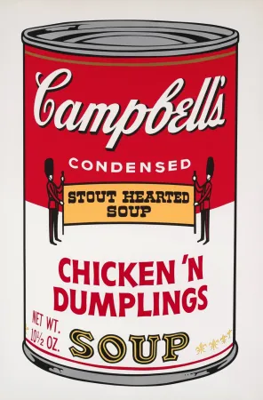 Serigrafía Warhol - Campbells Soup II: Chicken N Dumplings (FS II.58)