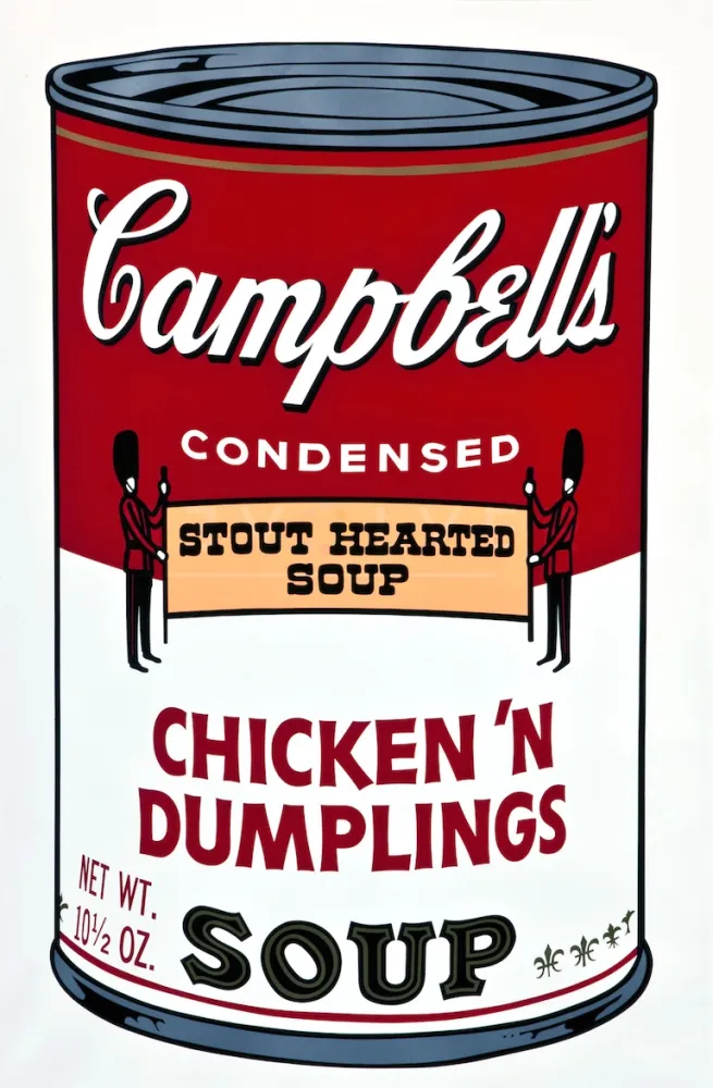 Serigrafía Warhol - Campbells Soup II: Chicken N Dumplings (FS II.58)