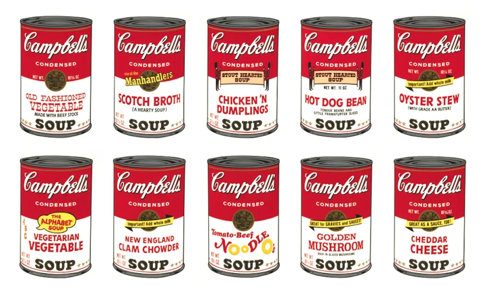 Serigrafía Warhol - Campbell’s Soup II Complete Portfolio