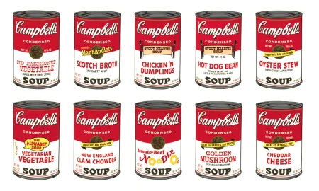Serigrafía Warhol - Campbell’s Soup II Complete Portfolio
